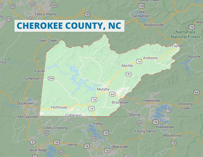 cherokee county, nc